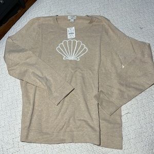J. Crew Teddie Seashell Sweater